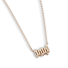 Baguette Cut Alexandrite Geometric Rhythm Pendant