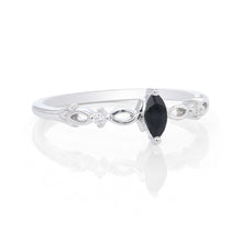 Marquise Cut Black Onyx Milestone Ring A Gift For Her